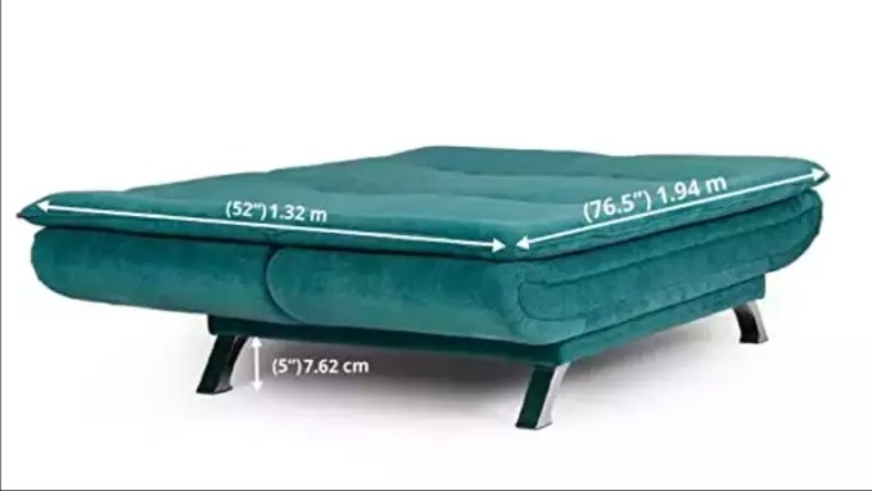 Dimensions of Wakefit Amoeba sofa cum bed
